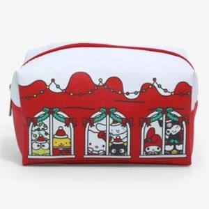 SOLD Hello Kitty And Friends Holiday Makeup Bag BioWorld NWT